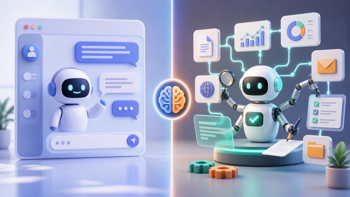 AI Bot 和 AI Agent 有什么区别？