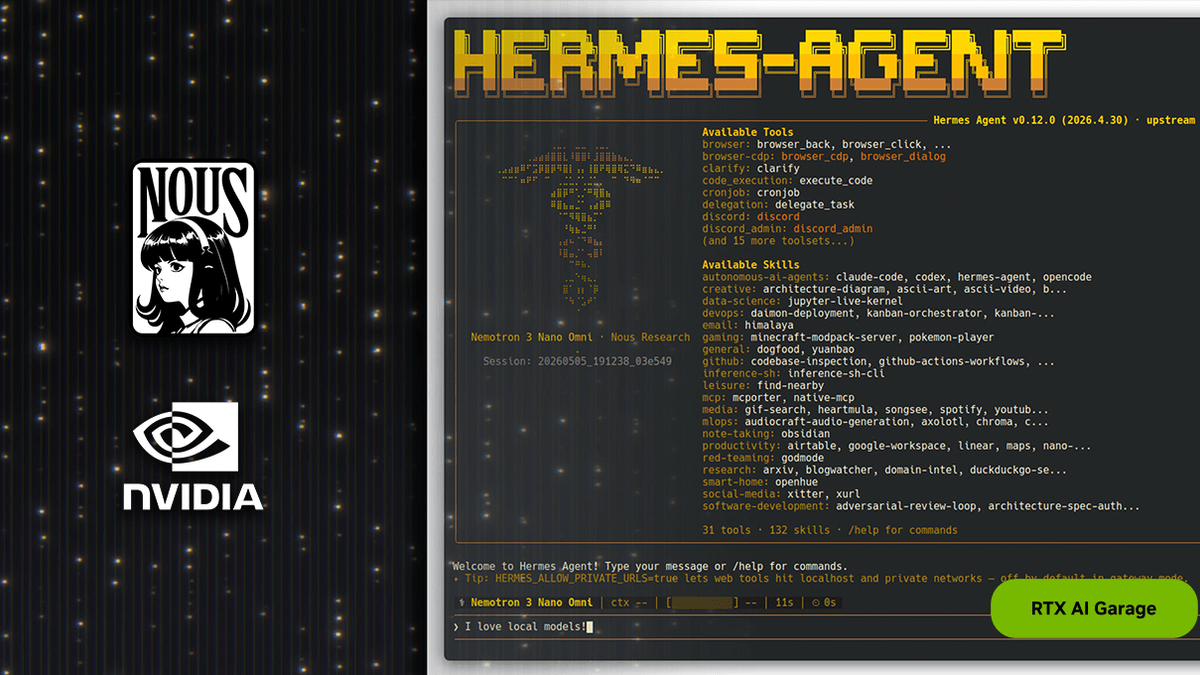 NVIDIA 推 Hermes 本地智能体，个人 AI 电脑能做什么？