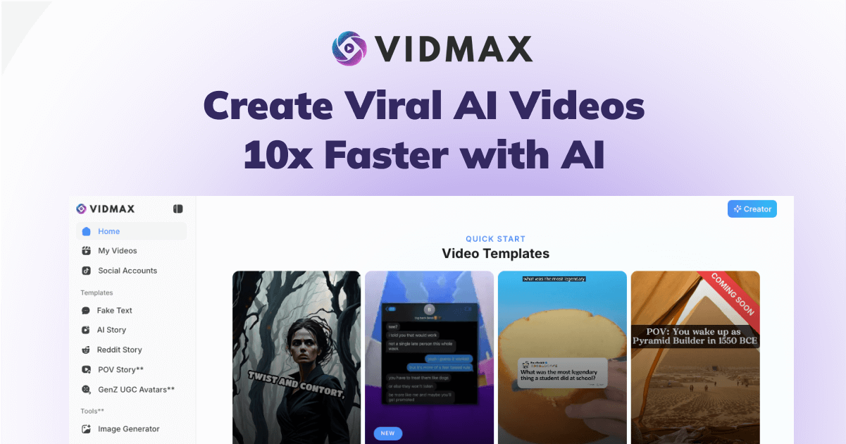 VidMax Logo